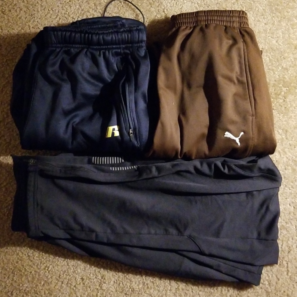 Bundle 3 mens athletic pants